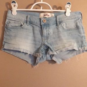 Hollister jean shorts